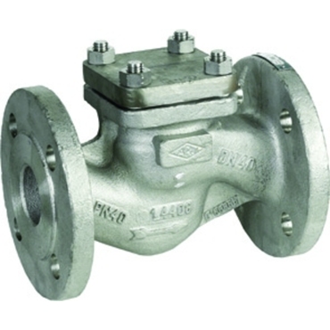 Check valve Series: 52/55.003 Type: 97 Stainless steel Flange PN16/40